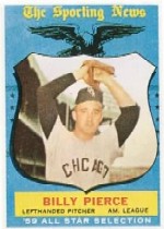 1959 Topps Baseball Cards      572     Billy Pierce AS